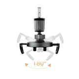 Dudao F2+ smartphone holder til luftventil, klemme - sort