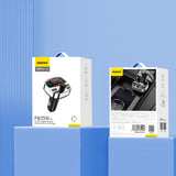 Dudao R2PRO+ Transmitter med PD25W Bluetooth 5.3 RGB Charging Ports - sort og sølv