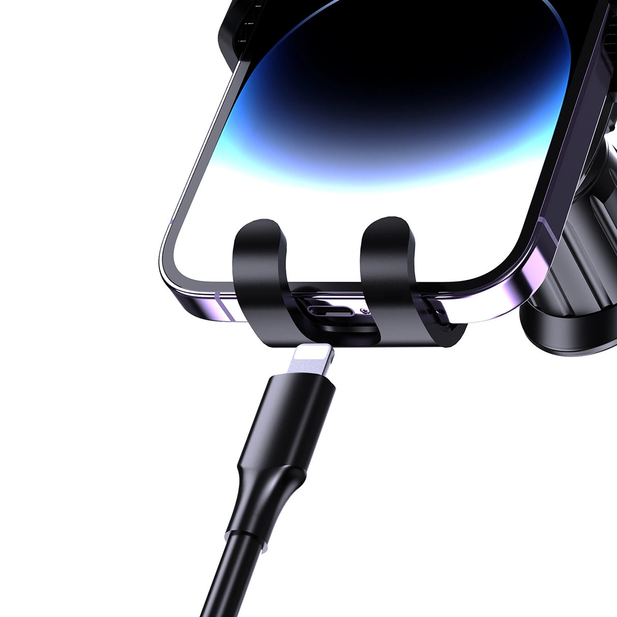 Dudao F5N+ smartphone holder med sugekop, gravity - sort