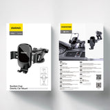 Dudao F5N+ smartphone holder med sugekop, gravity - sort