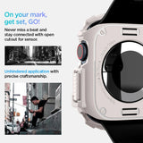 Spigen Rugged Armor Strap til Apple Watch 10 46mm - Beige