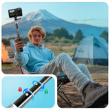 Tech-Protect GA100 Monopad & Selfie Stick til GoPro / DJI - sort