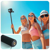 Tech-Protect GA100 Monopad & Selfie Stick til GoPro / DJI - sort