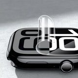 Tech-Protect Supreme Hydrogel Film Set 2-pakning til Apple Watch 10 42 mm - gennemsigtig