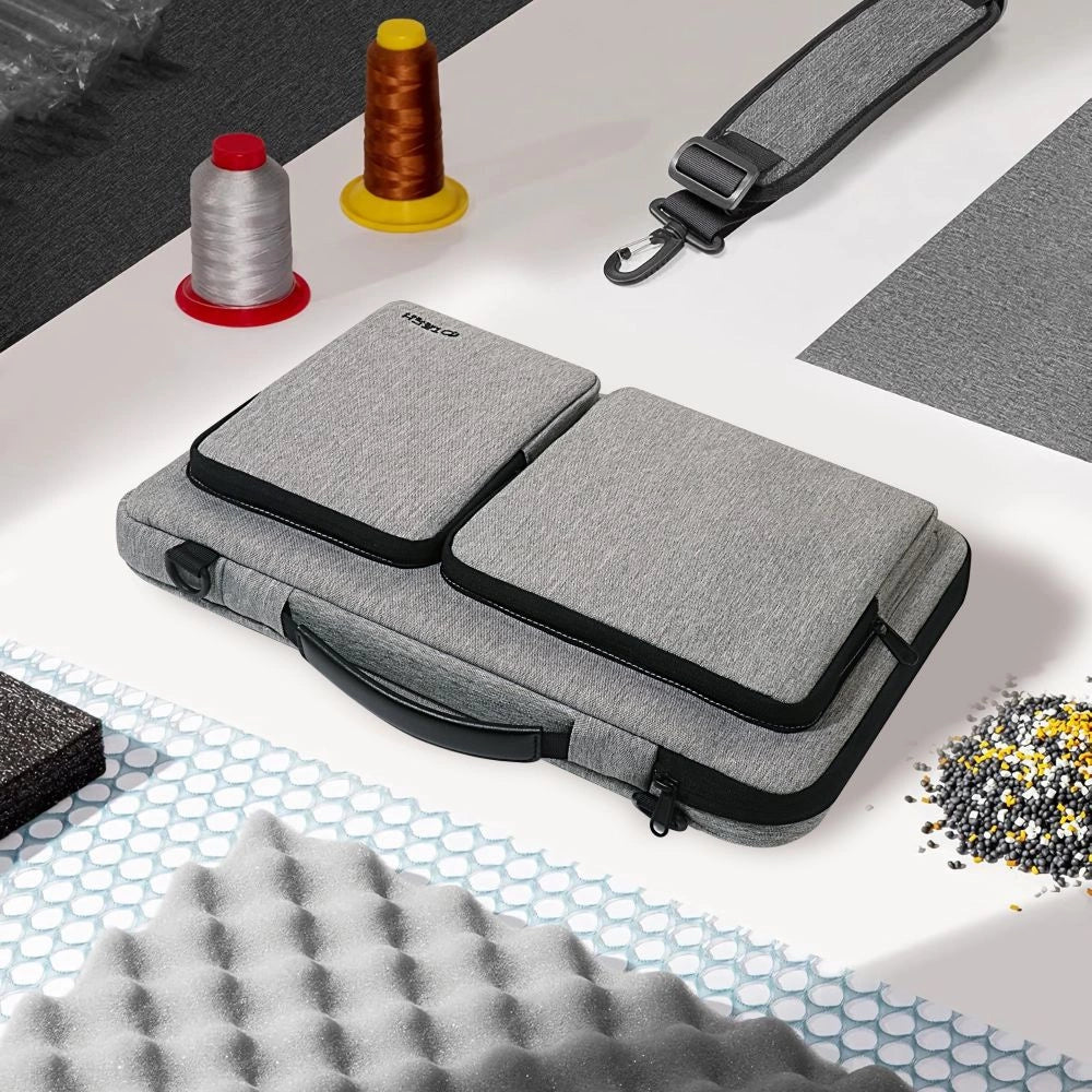 15-16 Tech-Protect Defender Bag Laptop Bag - grå