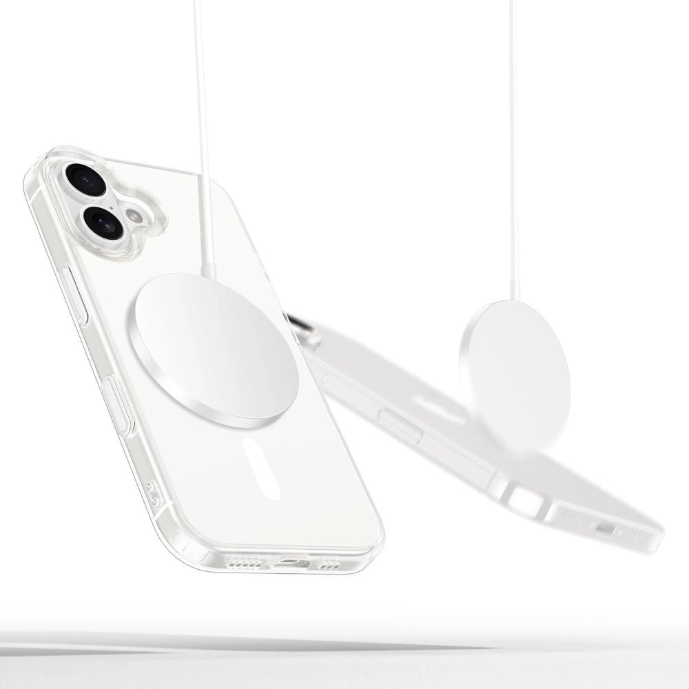 Tech-Protect Flexair Hybrid CC Magsafe iPhone 16 Case - Clear