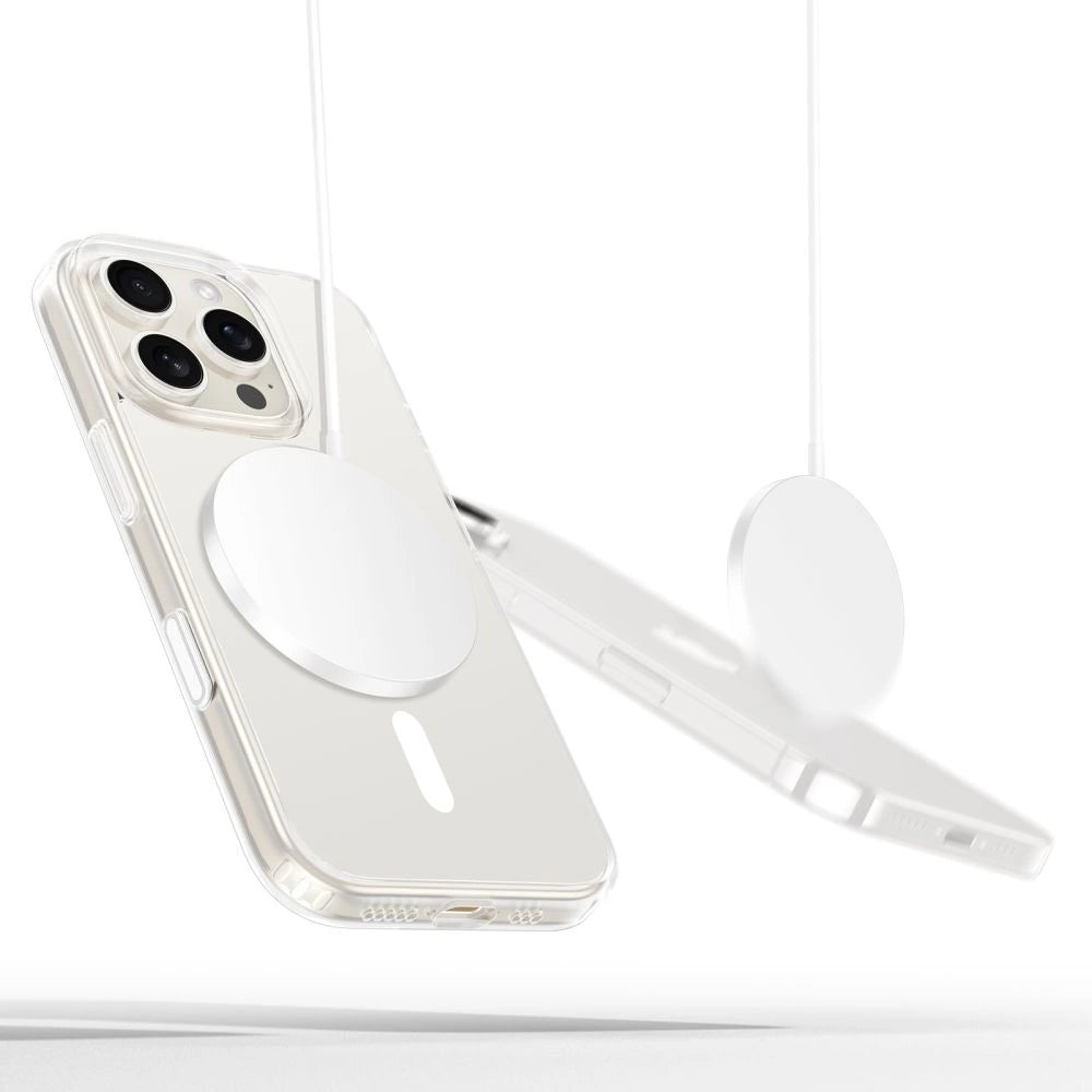 Tech-Protect Flexair Hybrid CC Magsafe iPhone 16 Pro Case - Clear