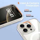 Tech-Protect Flexair Hybrid CC Magsafe iPhone 16 Pro Case - Clear