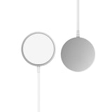 Tech-Protect QI15W-A44 magnetisk trådløs oplader med MagSafe - hvid