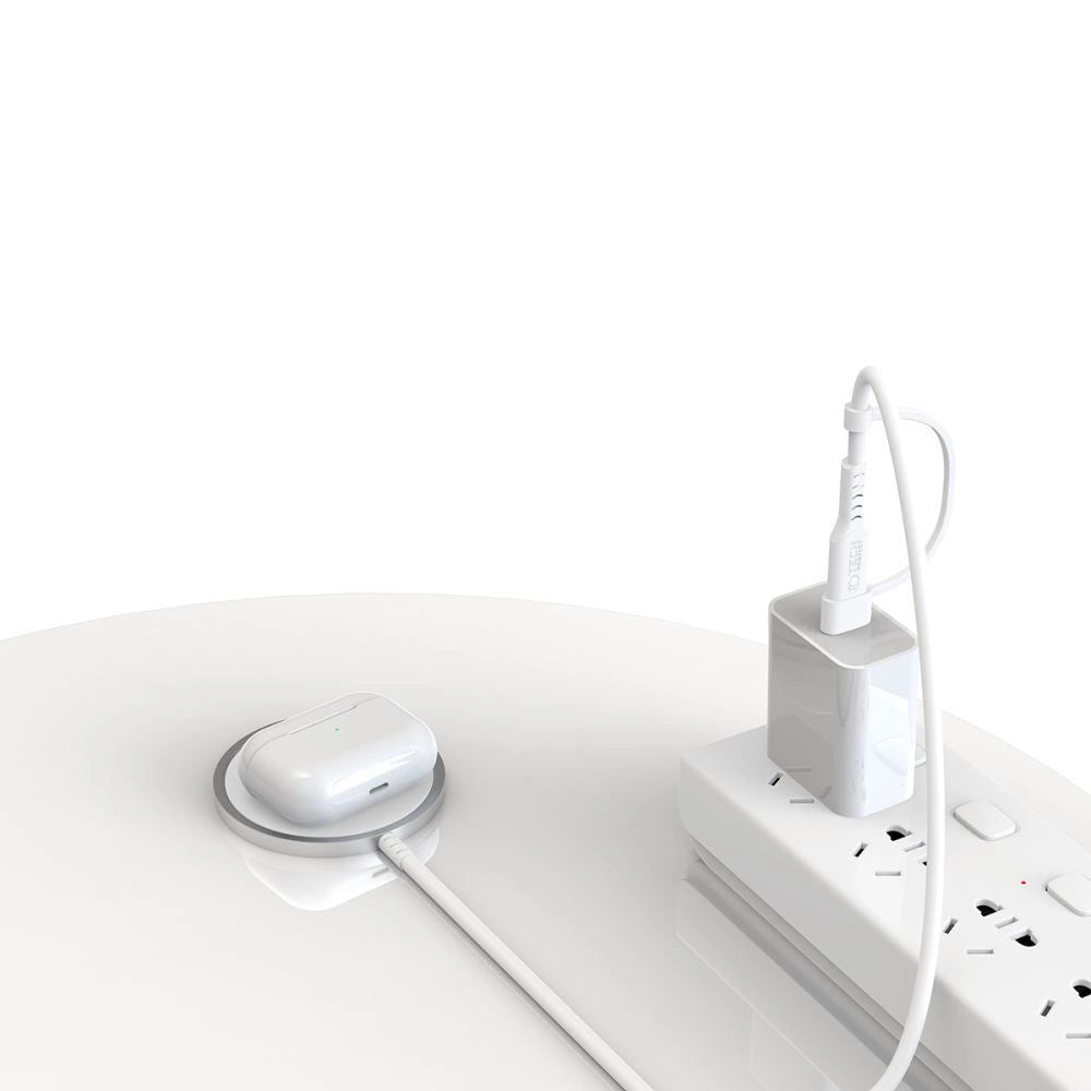 Tech-Protect QI15W-A44 Magnetisk trådløs oplader med MagSafe - Blå