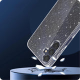 Tech-Protect FlexAir Case for Samsung Galaxy S25 - Clear-Glitter