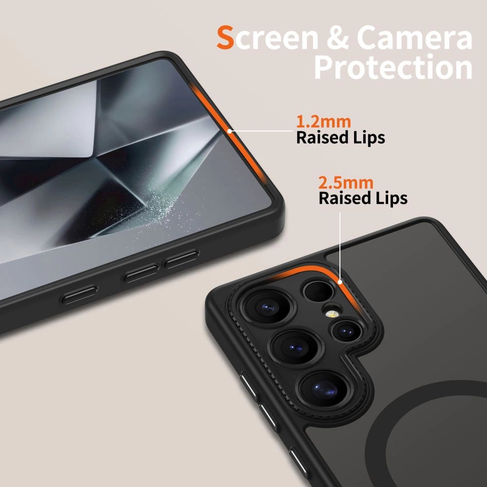 Tech-Protect MagCam MagSafe Case til Samsung Galaxy S25 Ultra - sort