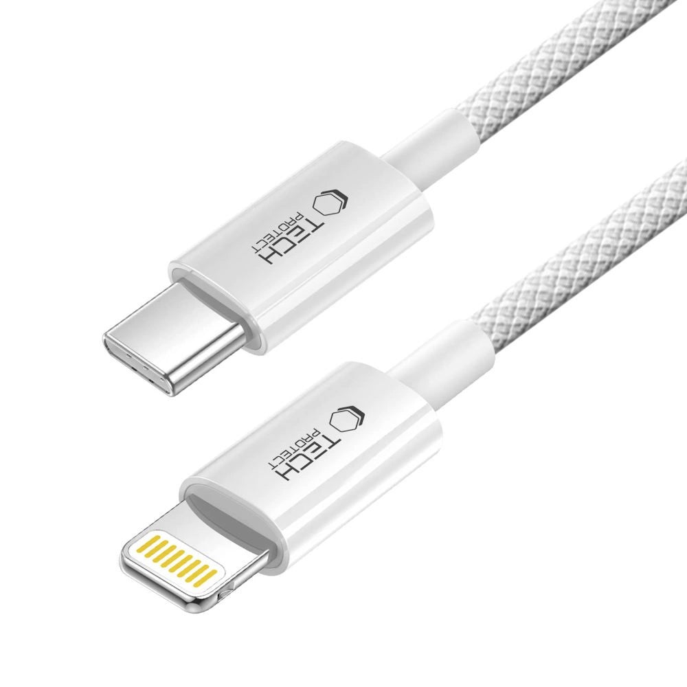 Tech-Protect UltraBoost USB-C / Lightning PD27W/3A kabel 200 cm - grå