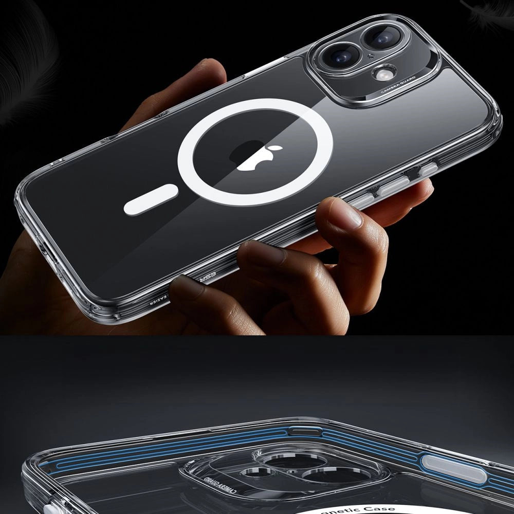 ESR Classic Pro Set Halolock MagSafe iPhone 16 Case - klar