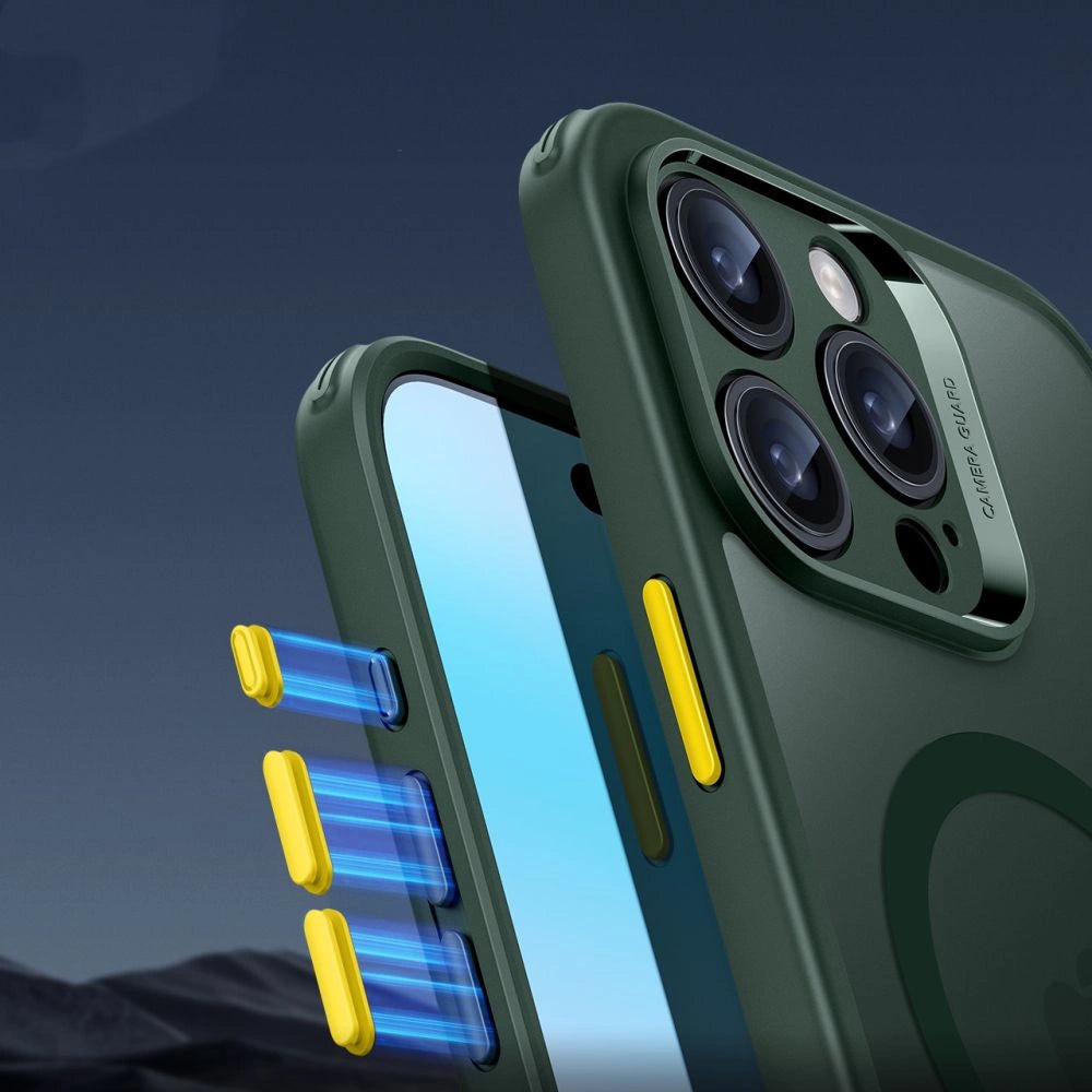 ESR Classic Pro Set Halolock MagSafe Case for iPhone 16 Pro Max - Green
