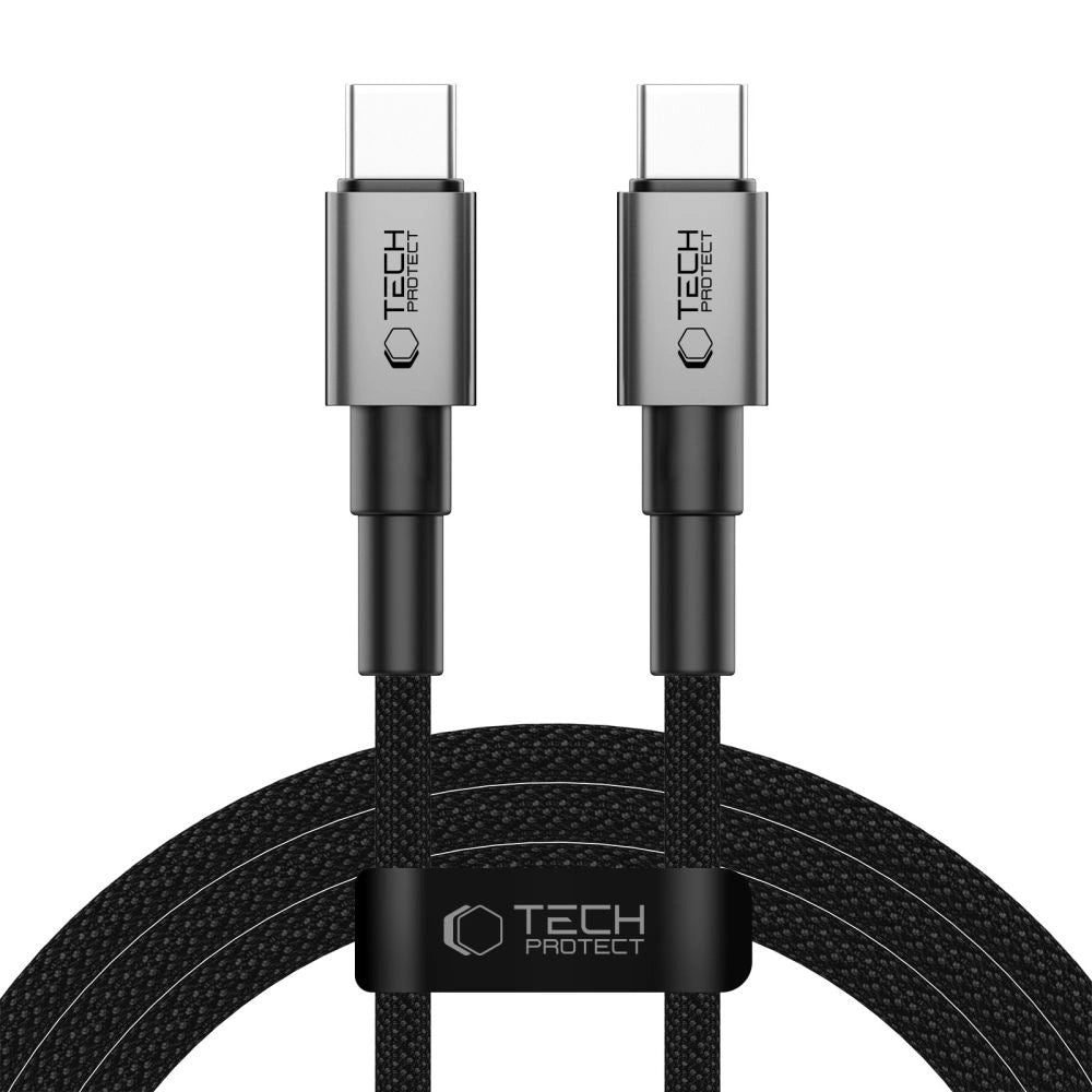 Tech-Protect UltraBoost DNA USB-C PD60W/3A Kabel 100 cm - Grå