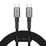 Tech-Protect UltraBoost DNA USB-C PD60W/3A Kabel 100 cm - Grå