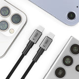 Tech-Protect UltraBoost DNA USB-C PD100W/5A Kabel 200 cm - Grå