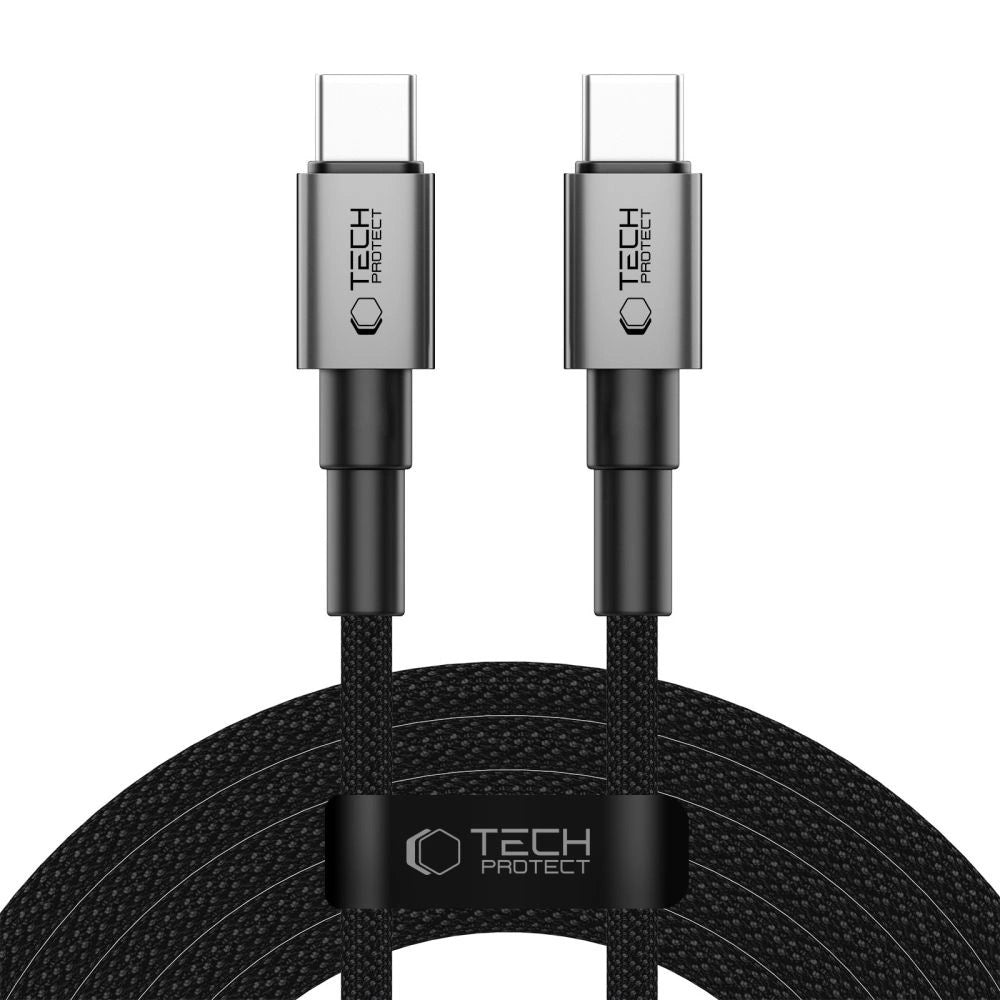 Tech-Protect UltraBoost DNA USB-C PD100W/5A Kabel 300cm - Grå