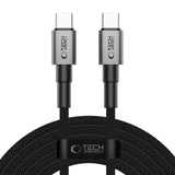 Tech-Protect UltraBoost DNA USB-C PD100W/5A Kabel 300cm - Grå