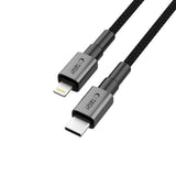 Tech-Protect UltraBoost DNA USB-C / Lightning PD27W/3A kabel 100 cm - grå