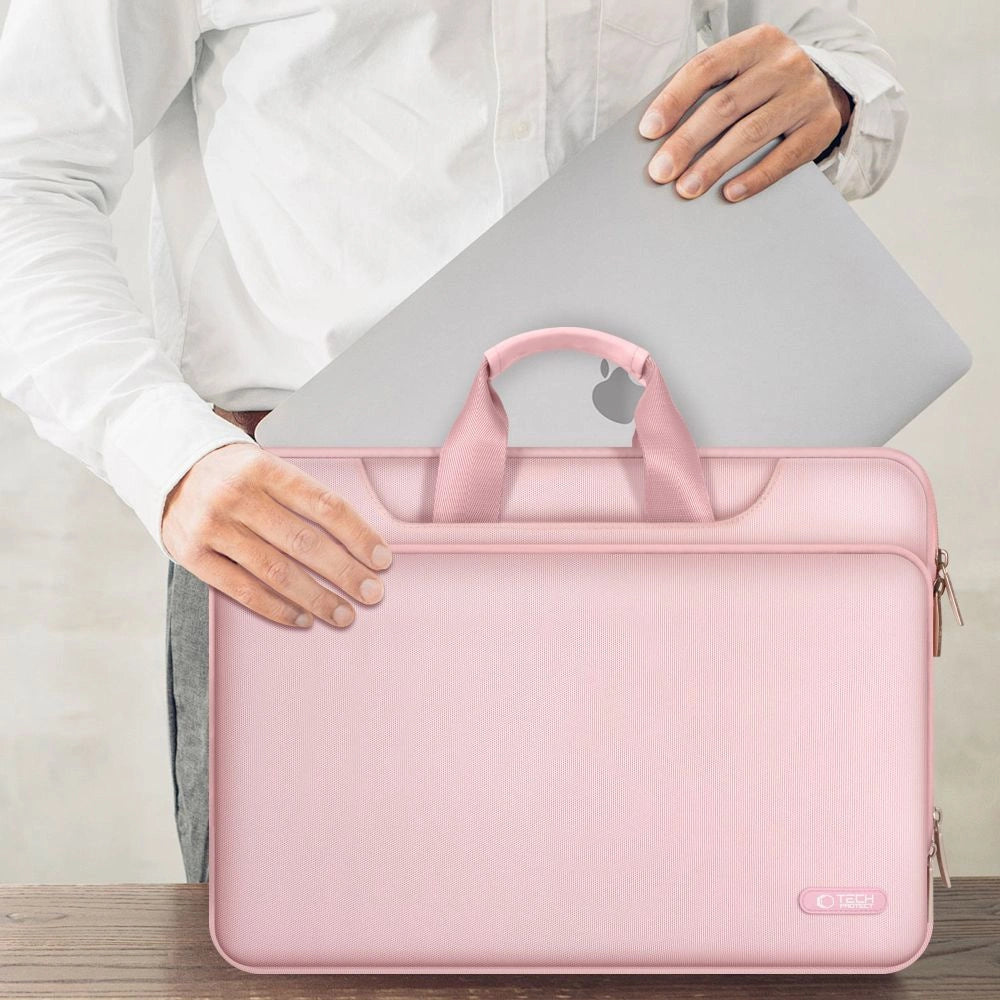 Tech-Protect Pocket 15-16 Laptop Bag - Pink