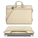 15-16 Tech-Protect lommelaptoptaske - beige
