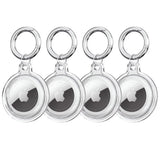 Tech-Protect Icon 4-pack Case for Apple AirTag - Transparent