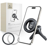 Tech-Protect N53 billuftventilholder med MagSafe-ringe - sort