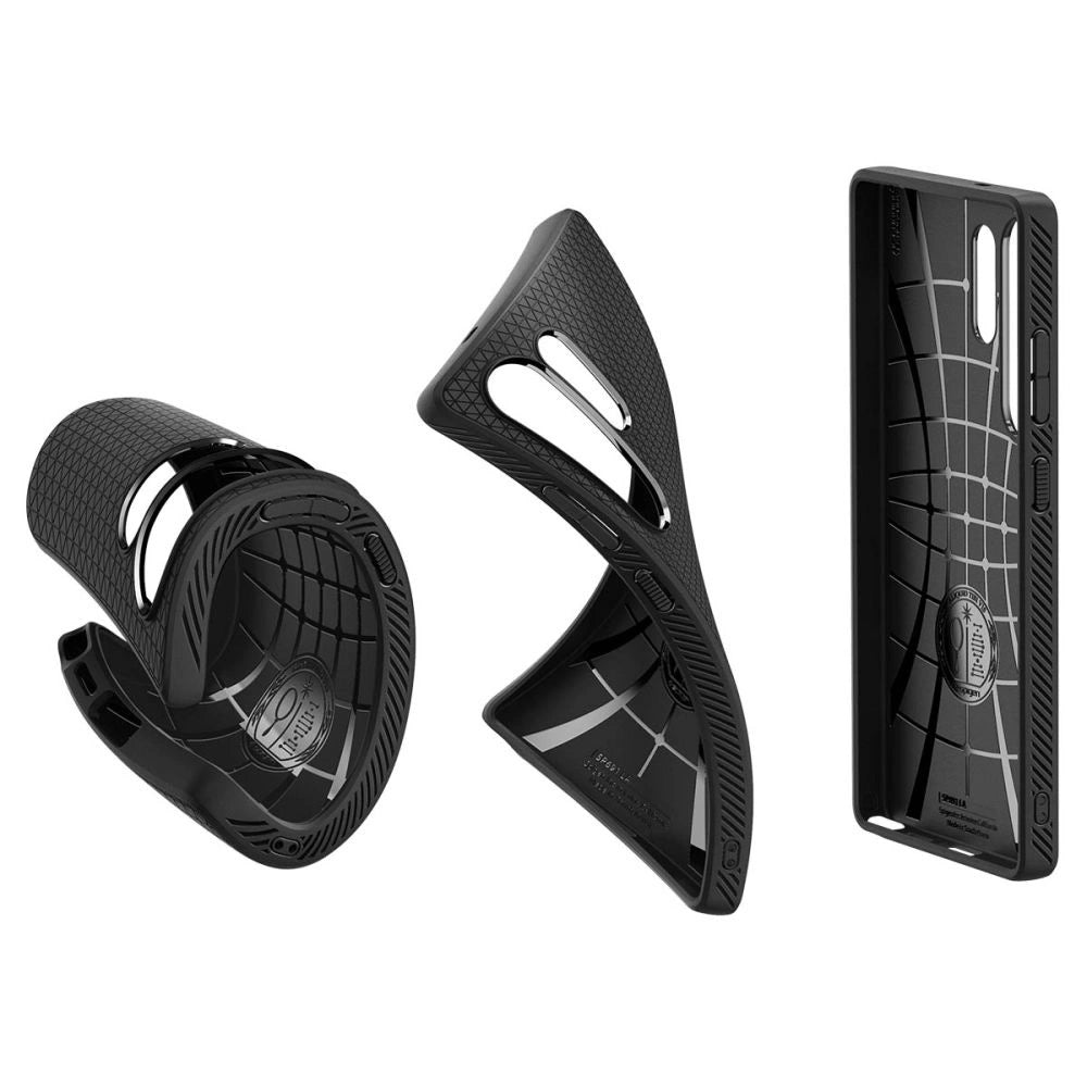 Spigen Liquid Air Case til Samsung Galaxy S25 Ultra - sort