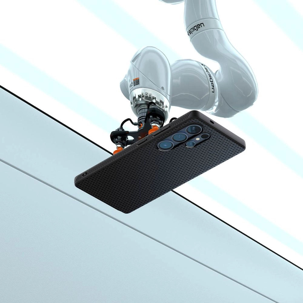 Spigen Liquid Air Case til Samsung Galaxy S25 Ultra - sort