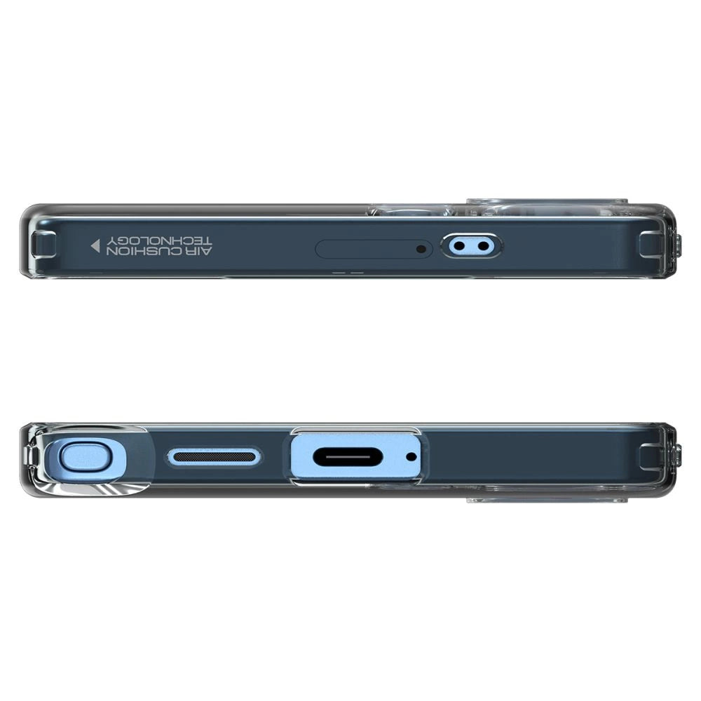 Spigen Liquid Crystal Case til Samsung Galaxy S25 Ultra - Halvt gennemsigtigt