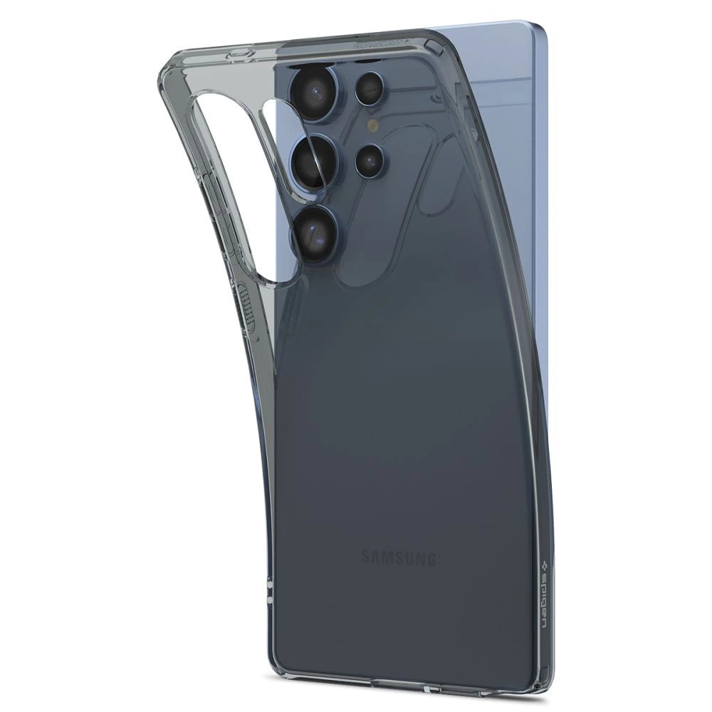 Spigen Liquid Crystal Case til Samsung Galaxy S25 Ultra - Halvt gennemsigtigt