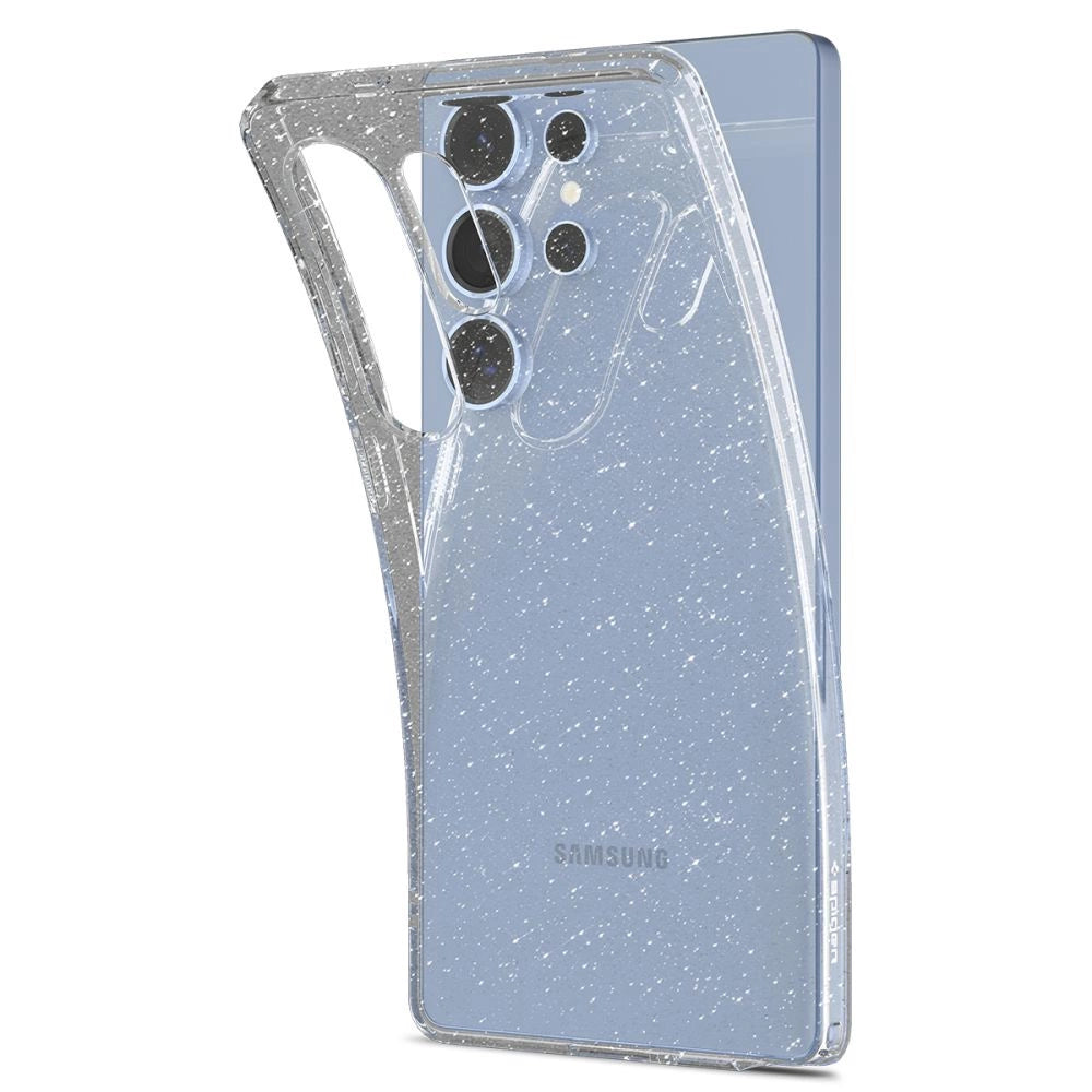 Spigen Liquid Crystal Case til Samsung Galaxy S25 Ultra - Clear Glitter