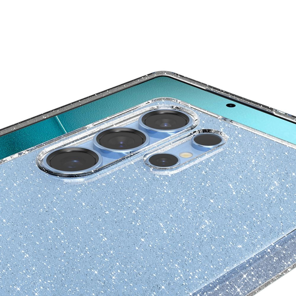 Spigen Liquid Crystal Case til Samsung Galaxy S25 Ultra - Clear Glitter