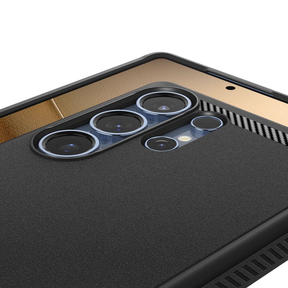 Spigen Rugged Armor Mag Case til Samsung Galaxy S25 Ultra - sort