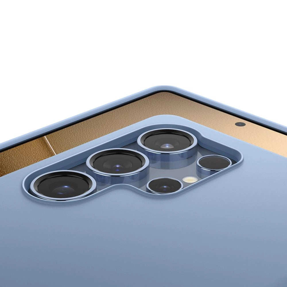 Spigen Silicone Fit Mag Case til Samsung Galaxy S25 Ultra - Blå