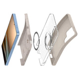 Spigen Silicone Fit Mag-kasse til Samsung Galaxy S25Ultra - titanium