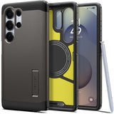 Spigen Tough Armor MagSafe Case til Samsung Galaxy S25 Ultra - Grå