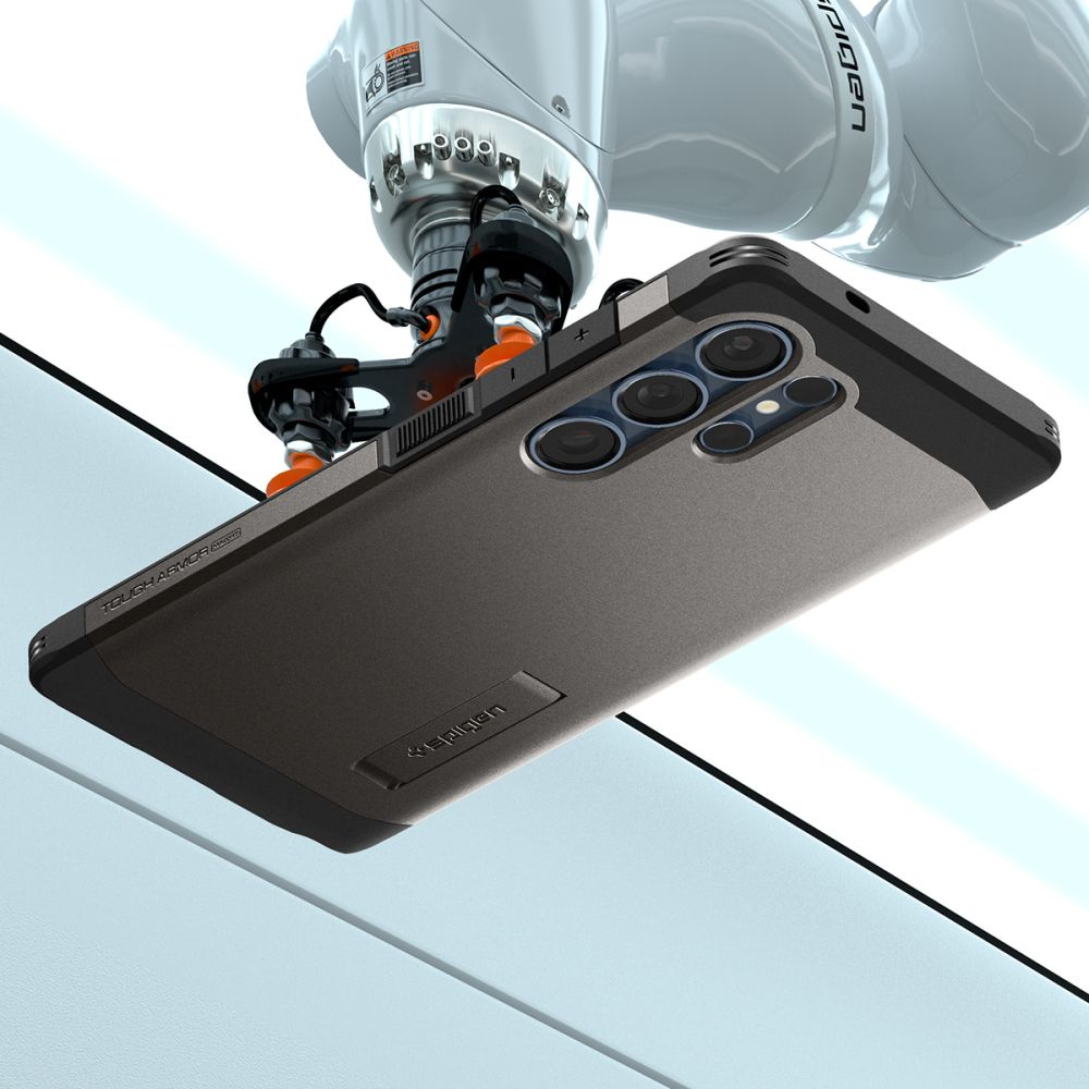 Spigen Tough Armor MagSafe Case til Samsung Galaxy S25 Ultra - Grå