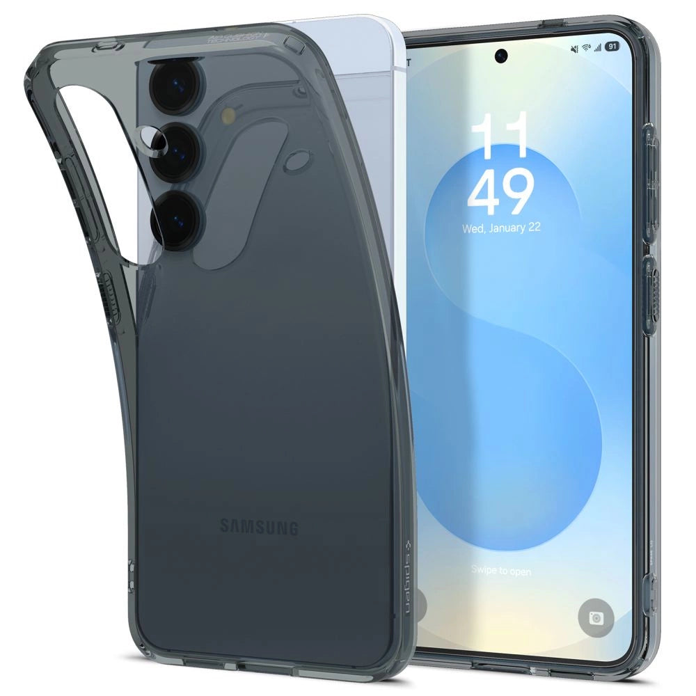Spigen Liquid Crystal Case til Samsung Galaxy S25 - Gennemsigtig