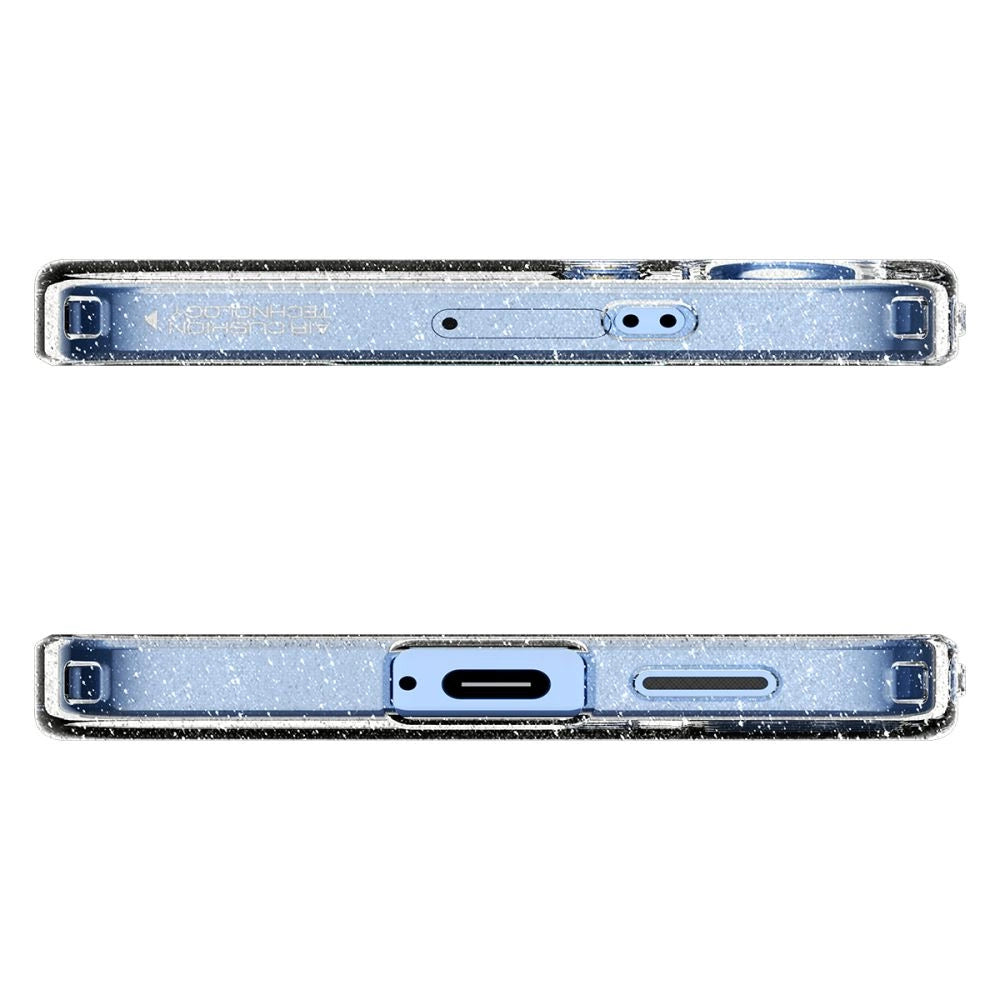 Spigen Liquid Crystal Case til Samsung Galaxy S25 - Glitter-Clear