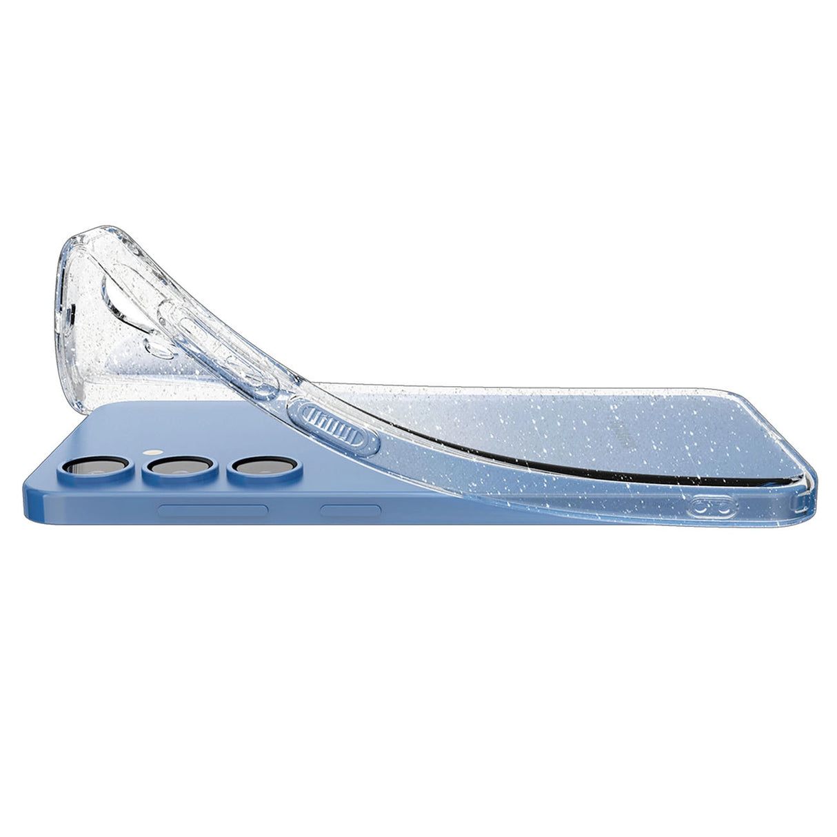 Spigen Liquid Crystal Case til Samsung Galaxy S25 - Glitter-Clear