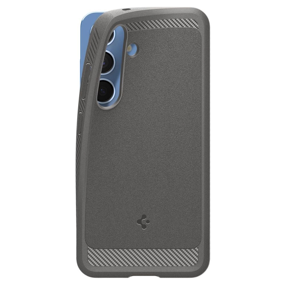 Spigen Rugged Armor Mag MagSafe Case til Samsung Galaxy S25 - Grå