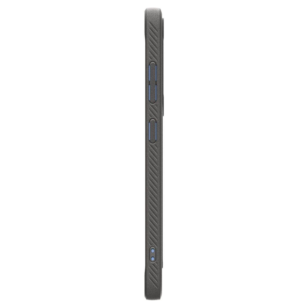 Spigen Rugged Armor Mag MagSafe Case til Samsung Galaxy S25 - Grå