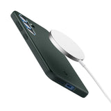 Spigen Thin Fit Mag Case til Samsung Galaxy S25 - Grøn