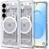 Spigen Ultra Hybrid Mag Case til Samsung Galaxy S25 Zero One - hvid