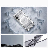 Spigen Ultra Hybrid Mag Case til Samsung Galaxy S25 Zero One - hvid