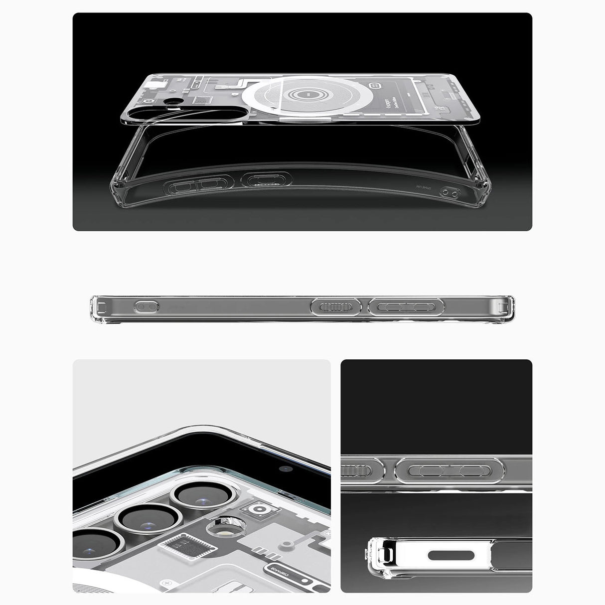 Spigen Ultra Hybrid Mag Case til Samsung Galaxy S25 Zero One - hvid