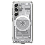 Spigen Ultra Hybrid Mag Case til Samsung Galaxy S25 Zero One - hvid
